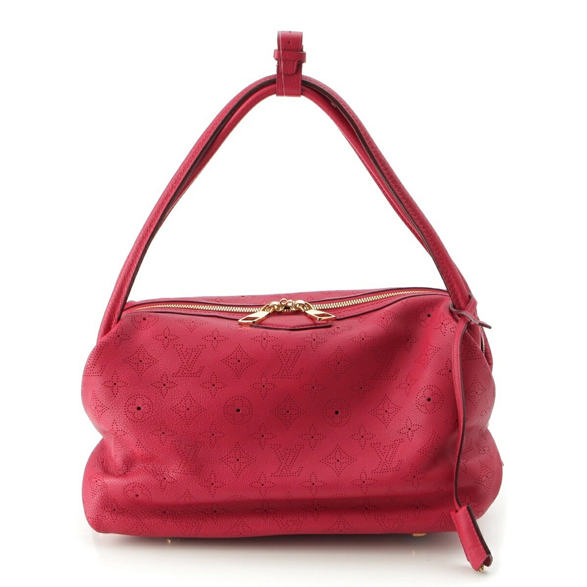 Rakuten - ルイヴィトン LOUIS VUITTON マヒナ ガラテア PM カーフレザー トートバッグ M93813 レッド【中古】【正規品保証】