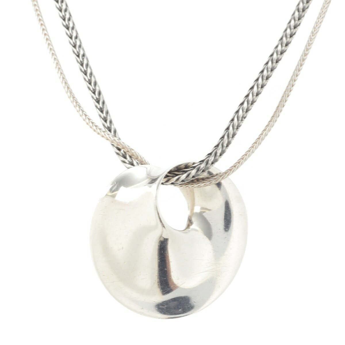 ジョージジェンセン Georg Jensen トルーン TORUN ネックレス アクセサリー 925 374 シルバー 21.5g
