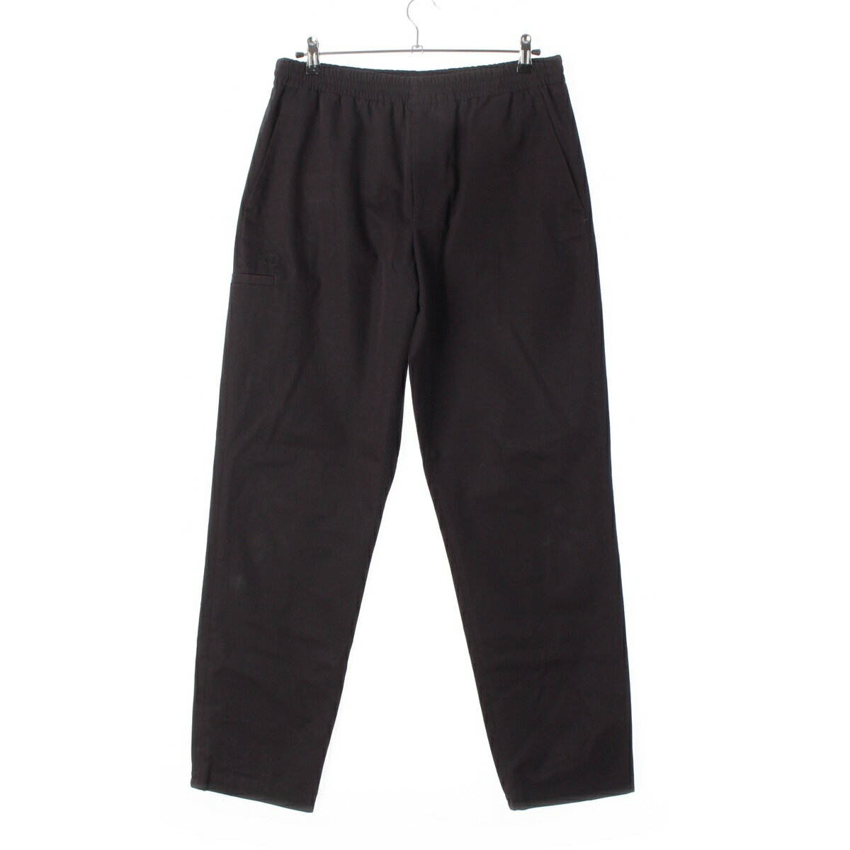 Rakuten - ディオール Dior 2025 コットン CD ICONロゴ トラック パンツ 513C131A6472 ブラック 48【中古】【正規品保証】