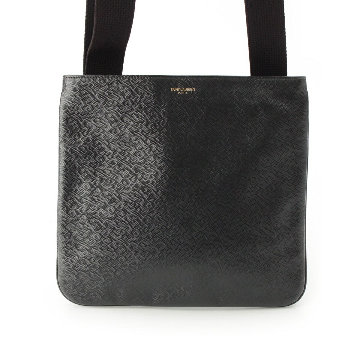 Rakuten - サンローラン SAINT LAURENT サコッシュ レザー ショルダーバッグ 326858 ブラック【中古】【正規品保証】