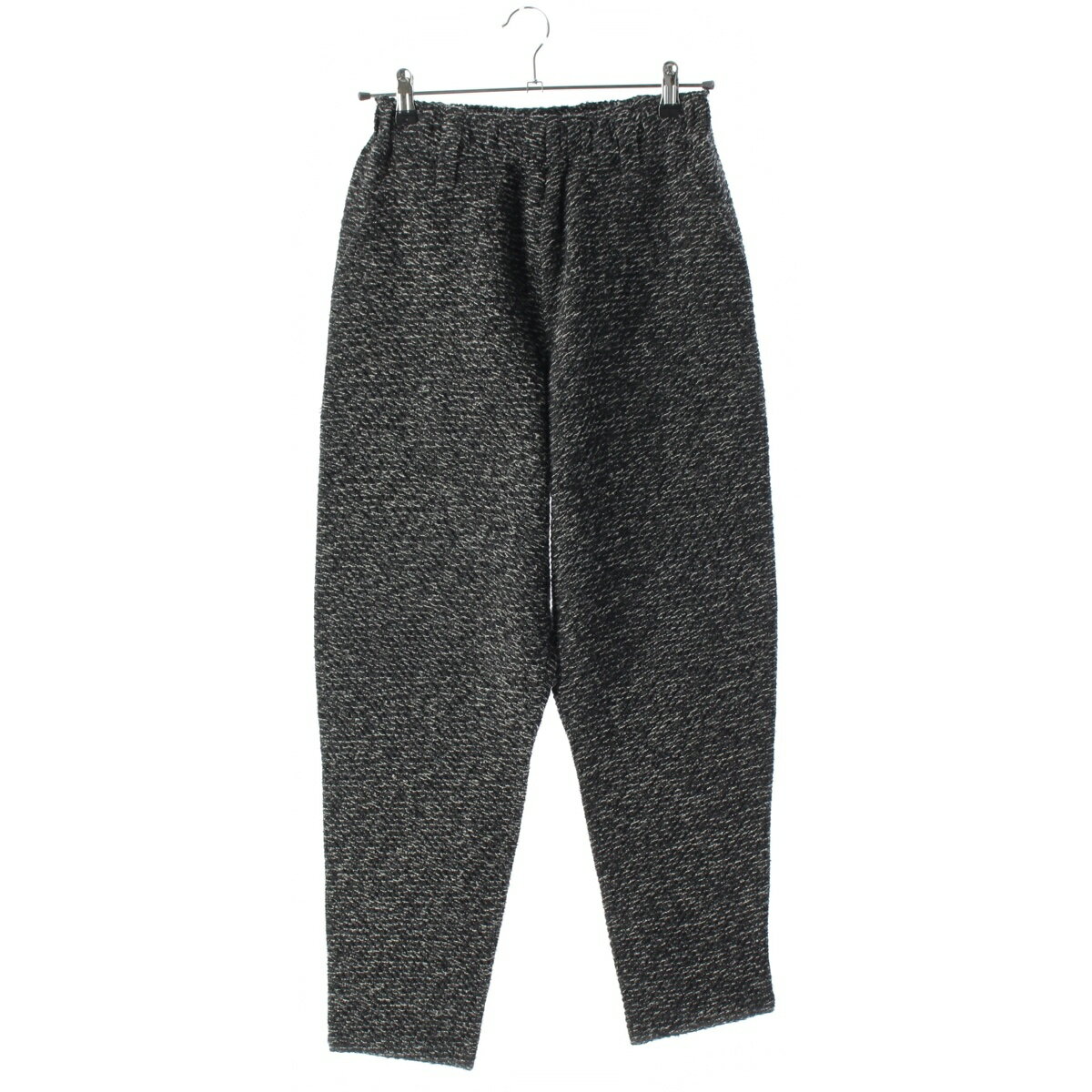 Rakuten - イッセイミヤケ ISSEY MIYAKE 24AW ウール混 プリーツ ワイドテーパード パンツ ボトムス IM43FF134 杢グレー 2【中古】【正規品保証】