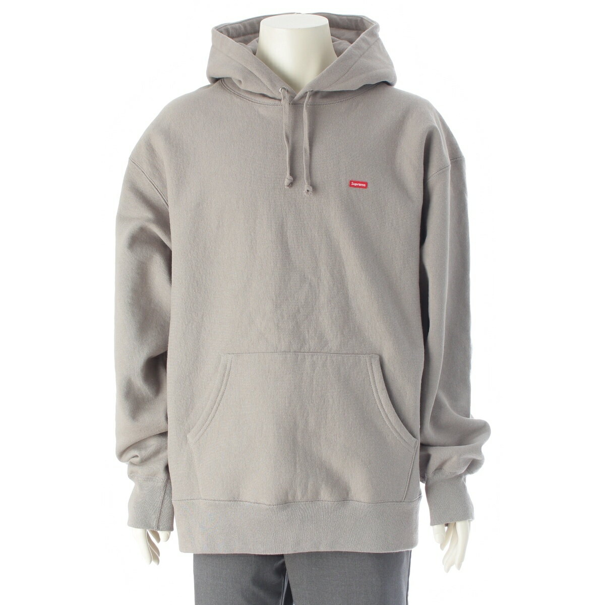乐天商城 - シュプリーム Supreme スモール ボックス ロゴ 裏起毛 スウェット パーカー グレー XL【中古】【正規品保証】