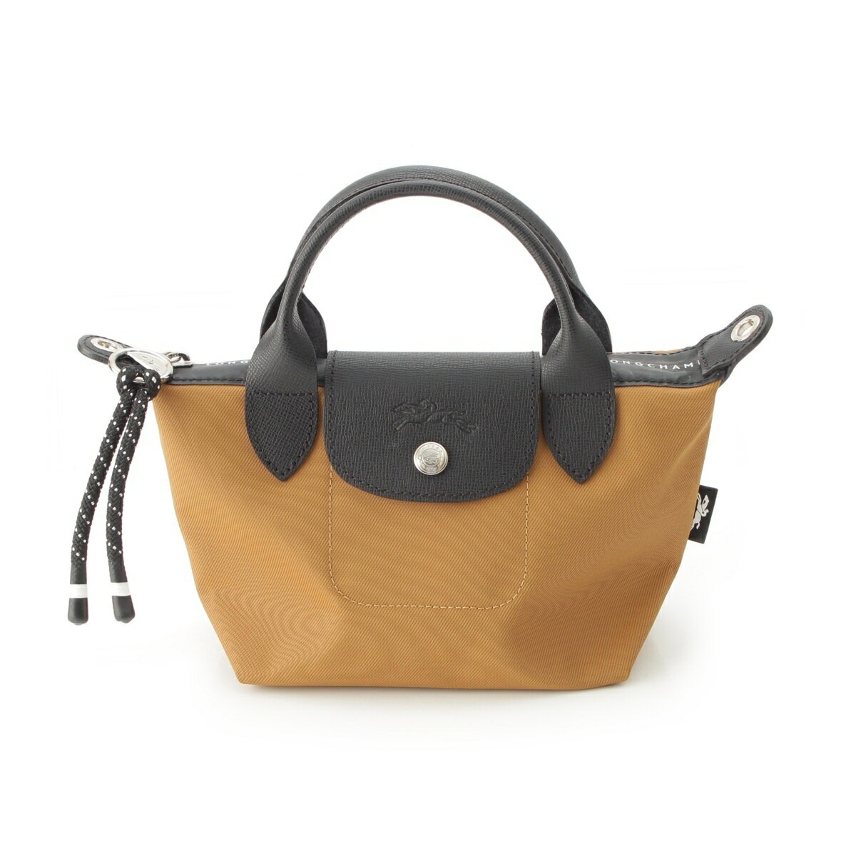 乐天商城 - ロンシャン Longchamp ルプリアージュ エナジー 2way ショルダー ハンドバッグ タバコ【中古】【正規品保証】