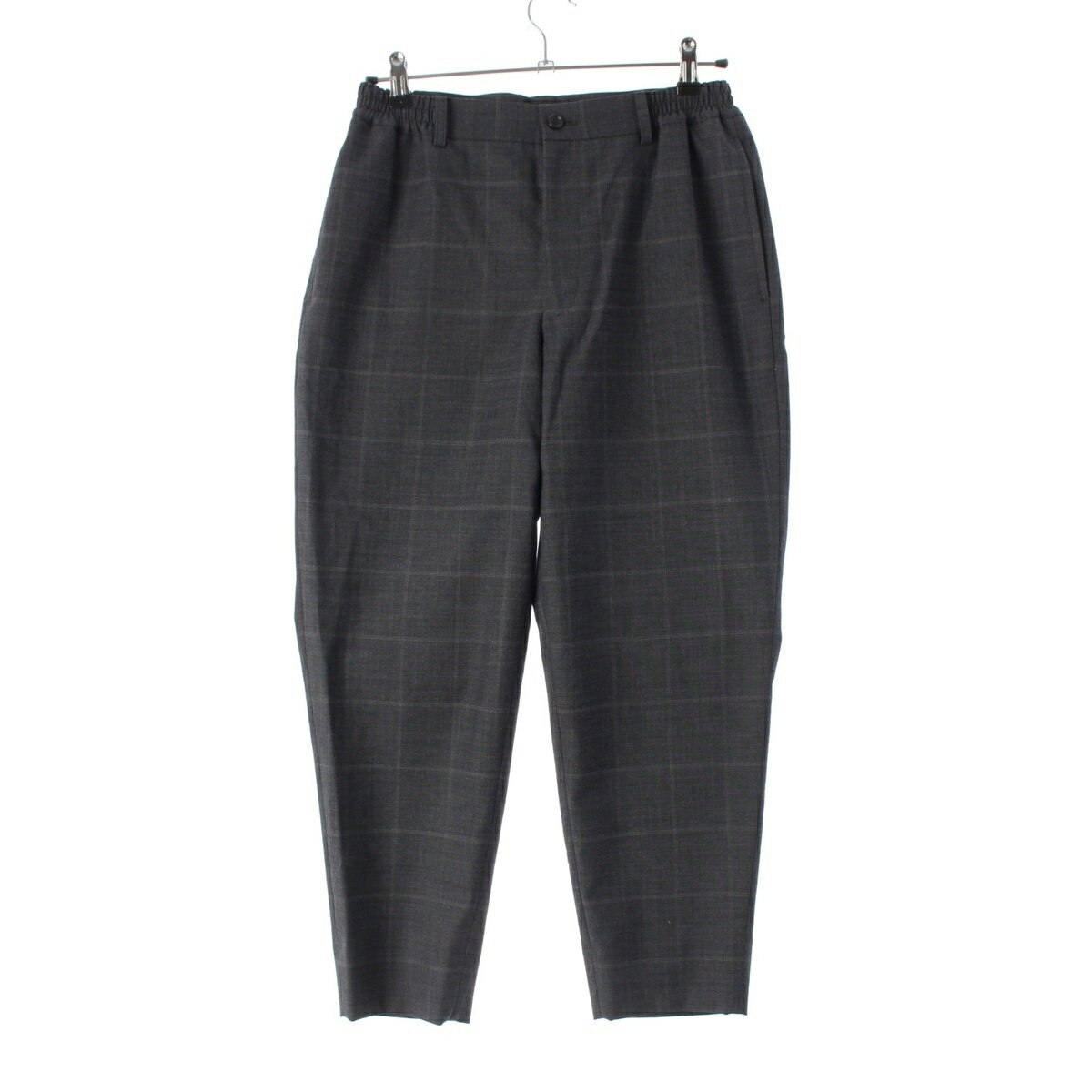 乐天商城 - コムデギャルソン COMME des GARCONS 25AW オムドゥ ウール チェック柄 スラックス パンツ ボトムス DP-P031 グレー XS【中古】【正規品保証】