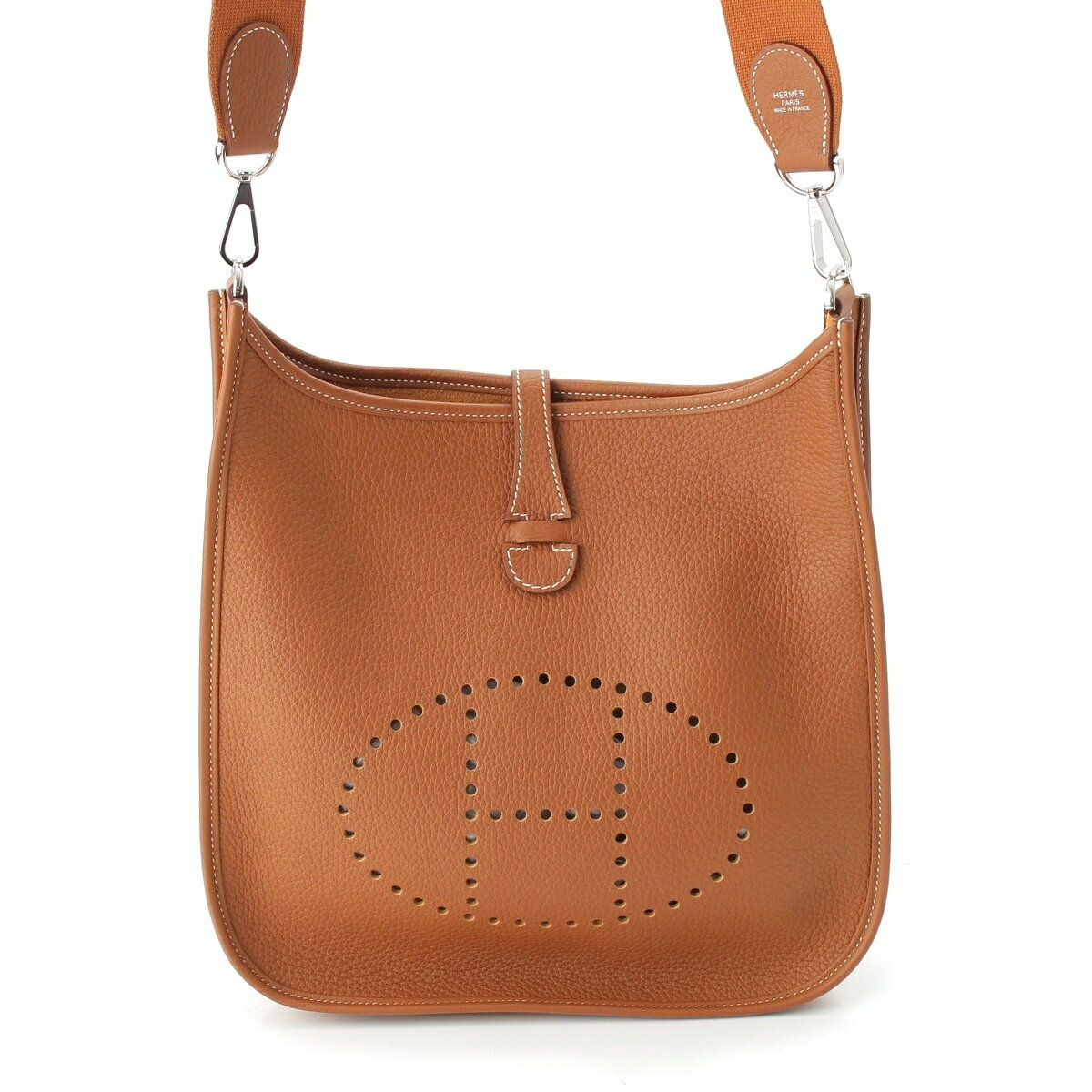 乐天商城 - エルメス HERMES B刻印 エヴリン 3 トロワ 29 PM トリヨンクレマンス アマゾン ショルダーバッグ H056277CK37 ゴールド【中古】【正規品保証】