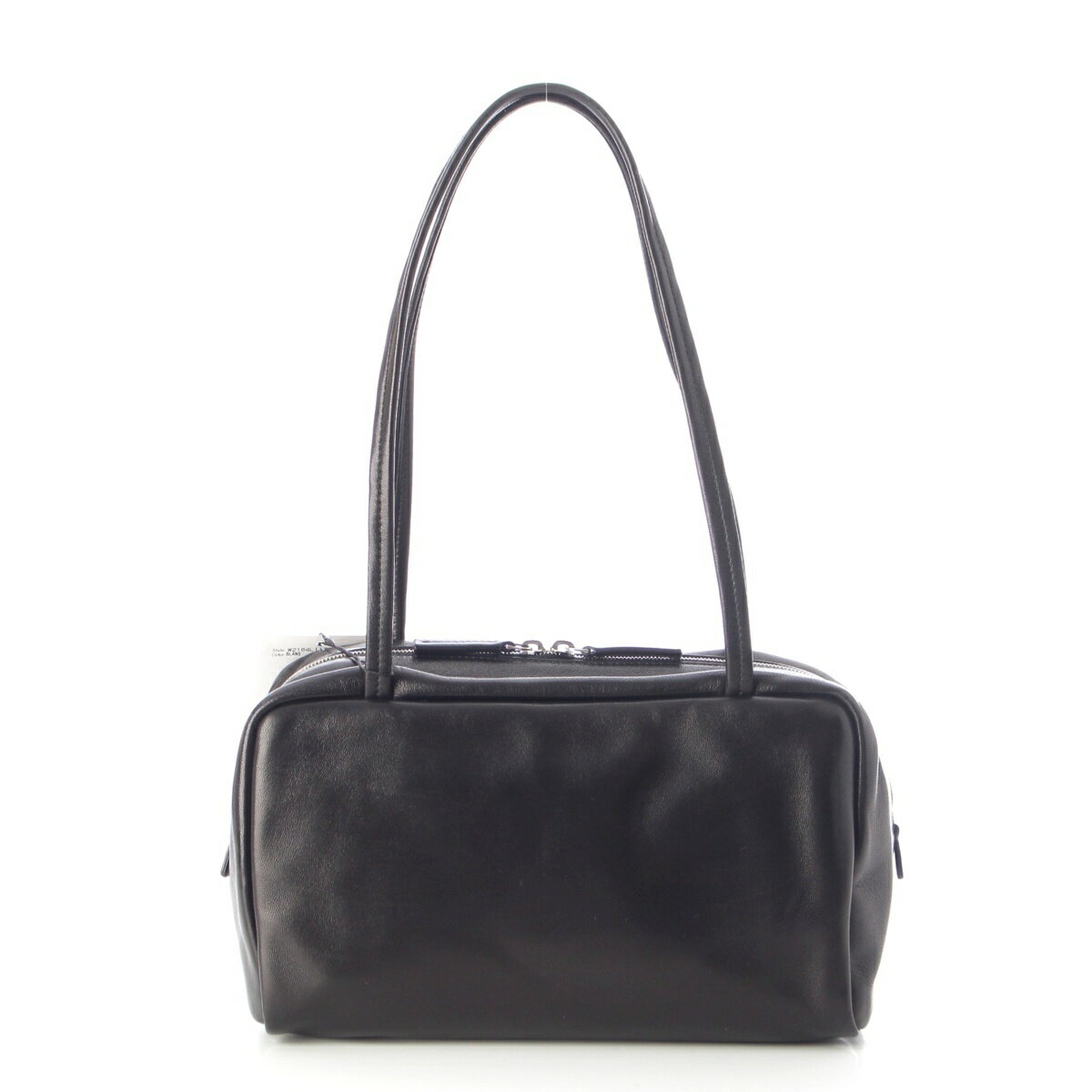 樂天商城 - ザロウ THE ROW ASTRA アストラ ラムスキン ボウリングバッグ ショルダーバッグ W2164 L117 BLACK ANS ブラック【中古】【正規品保証】