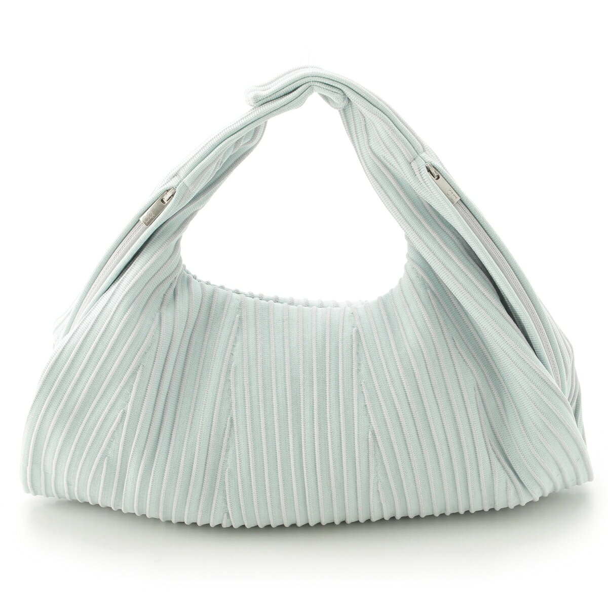 シーエフシーエル CFCL 26SS HYPHA GLITTER MINI BAG ニット ハンドバッグ ライトブルー