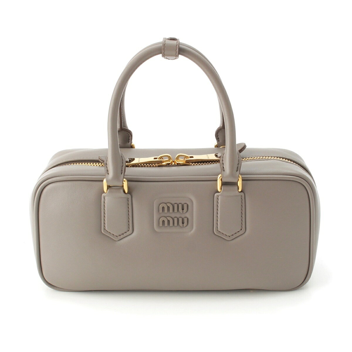 楽天市場】miumiu バッグ（カラーグレー）（ハンドバッグ｜レディース