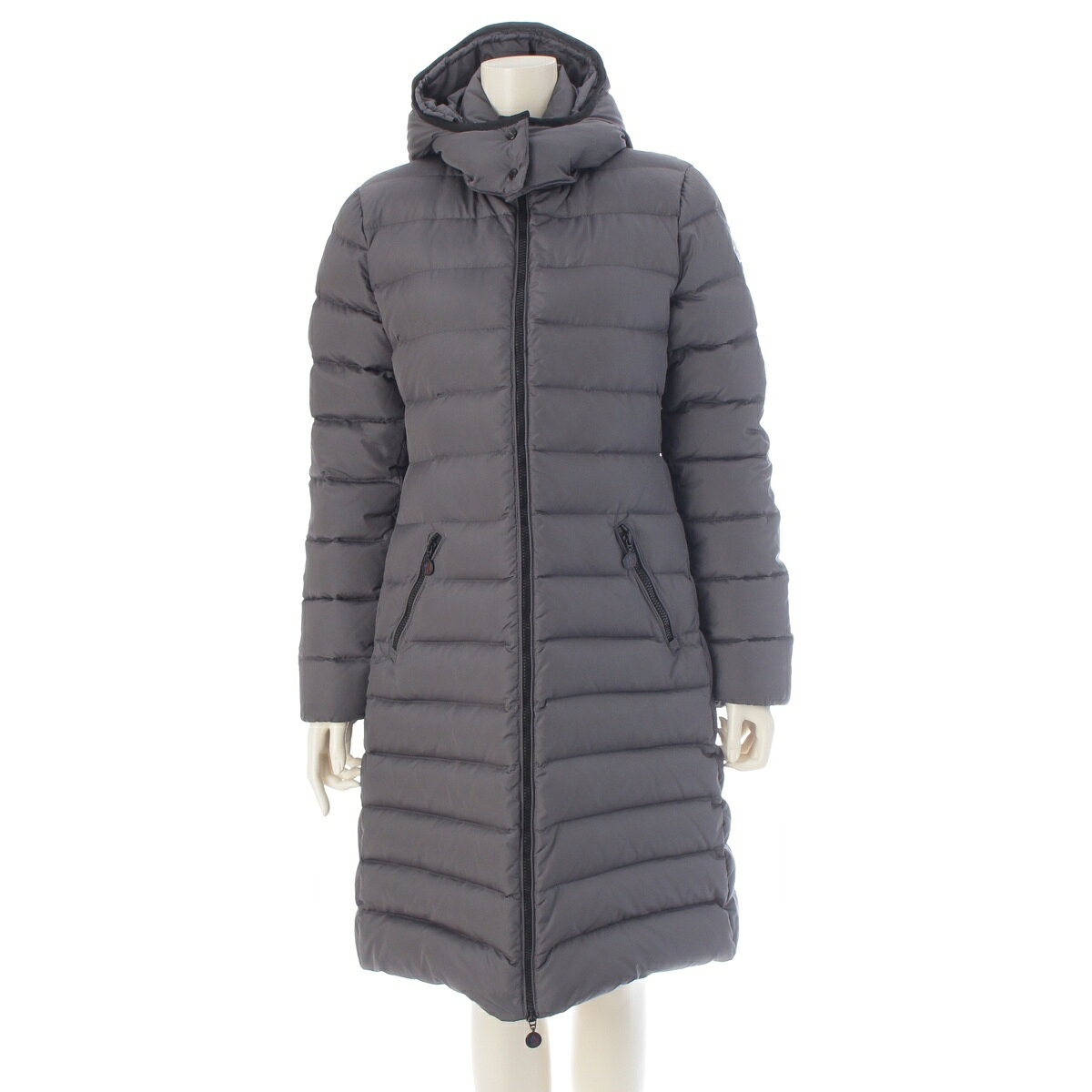 モンクレール MONCLER MOKACINE モカシン ナイロン フーデッド ダウンコート ジャケ ...
