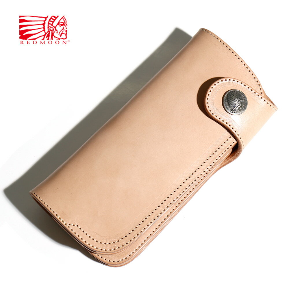 REDMOON レッドムーン カードライセンスロングウォレット 革 レザー RM-CW02A-WL[メンズ 男物 本革 サドルレザー 日本製 職人 匠 財布 革財布 長財布 おしゃれ かっこいい 大人 男性 プレゼント 他にない RMコンチョ]