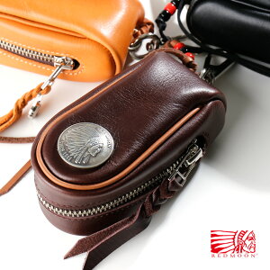 REDMOON åɥࡼ Large Size GloveLeather Key Bag 顼 ֥쥶 Хå RM-KBLA[ ʪ ܳ 쥶      ä    ץ쥼 30mm ޡȥ ⡼ȥ  礭]