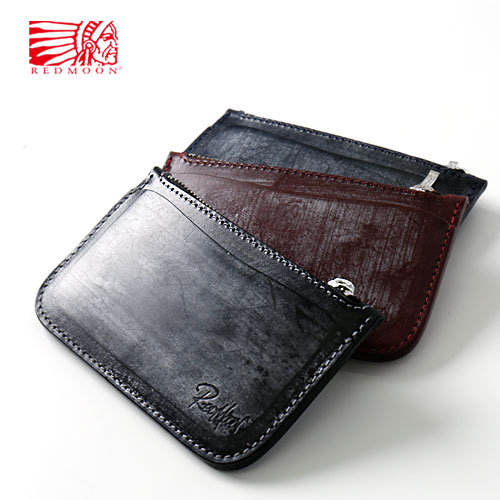 REDMOON レッドムーン ブライドルレザー スマートウォレット ラージ Smart Wallet Large (Bridle Leather) メンズ 男物 本革 英国 イギリス 小さい 薄い ブルーム 紳士 かっこいい 日本製 職人 匠 手作り 財布 革財布 コンパクト スリム 男性 大人 彼氏