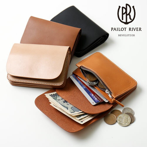 PAILOT RIVER パイロットリバー Short Wallet PR-KUJIRA-MW2 [メンズ 男物 本革 日本製 職人 匠 財布 革財布 ウォレット ショートウォレット おしゃれ かっこいい 大人 彼氏 男性 プレゼント]