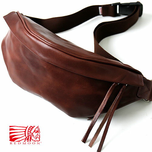 Rakuten - REDMOON レッドムーン ショルダーバッグ Compact Shoulder Bag RM-SSB-PS[メンズ 男物 本革 レザー サドルレザー 日本製 職人 匠 鞄 カバン 革鞄 革カバン バッグ ショルダーバッグ ショルダー コンパクト ユニセックス おしゃれ かっこいい 大人 彼氏 シンプル]