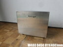 【中古】厨房 業務用 キャスター付き 荷台 店舗 ステンレス W480×D450×H11(460)mm(3)