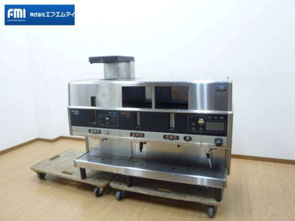 【中古】厨房 エフエムアイ コーヒーマシン カフェトロン CT-230/CT-1102 現状 W1130×D580×H940mm