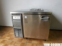 【中古】厨房 フクシマガリレイ 業務用 台下 1ドア 冷蔵庫 コールドテーブル YRW-090RM2 100V 211L ホテルパン6個 庫内灯 2018年製 ...