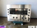 【中古】厨房 リンナイ 業務用 ガスブラスト式 強熱グリラー RGPW-6 都市ガス 100V 両面焼 連続放電点火 W900×D600×H680mm