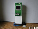 【中古】厨房 BOSTEC 業務用 券売機 発券機 自動販売機 BTC-S15 タッチパネル 最大40口座 低額紙幣対応 令和3年新500円玉対応 千円 架台 鍵有