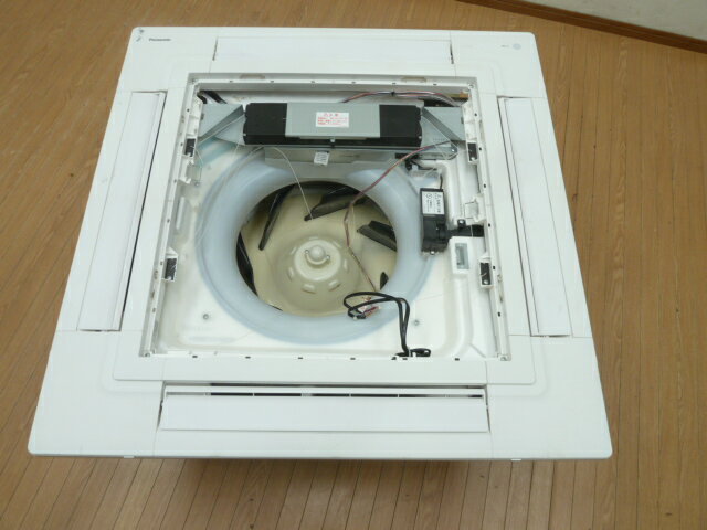 【中古】パナソニック 業務用 エアコン 天井カセット 4方向 天カセ 5馬力 昇降グリル付きパネル 2021年製 PA-P140U6HB ナノイーX エコナビ