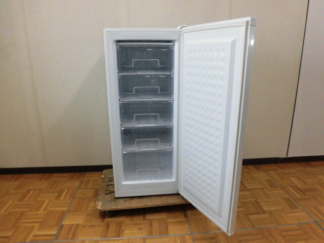 【中古】厨房 レマコム 業務用 1ドア 冷凍庫 冷凍ストッカー フリーザー 右開き RRS-T138 100V 138L 急速冷凍機能付き 2020年