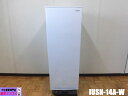 【中古】厨房 アイリスオーヤマ 1ドア 冷凍ストッカー 冷凍庫 耐熱トップテーブル スリム IUSN-14A-W 100V 142L 急冷 庫内灯 自動霜取り ...