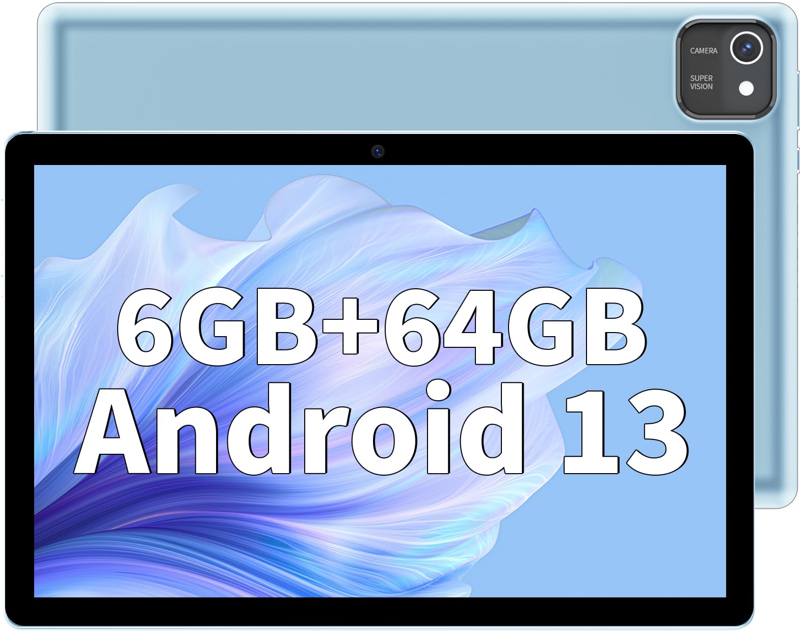 【2024 新登場】 AIGOPAD タブレット android 13 10インチ wi-fiモデル 6GB/ROM64GB/512GB TF拡張 IPS 1280*800解像度 wifi Bluetooth4.2 6000mAh デュアルカメラ FM機能