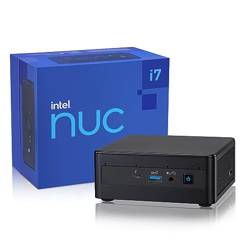 Intel nuc 11 Pro Kit ミニpc NUC11PAHi7 第11世代 Intel Core i7-1165G7 4コア 12スレッド 最大周波数4.7GHz WIFI6/BT5.2 TDP 28W HDMI/USBなど入出力ポート 4画面同