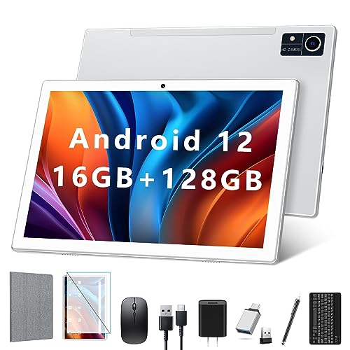 2023タブレットAndroid 12 タブレット16GB（8GB 8GB拡張可能） RAM 128GBROM 1TB拡張でき10インチ5G/2.4G wi-fiモデルタブレット8コアCPU Android 12タブレットPC 8MP 13MPカメラ