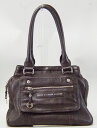 MARC BY MARC JACOBS 【マークバイマークジェイコブス】ワンショルダーバッグ レザー ダークブラウン USED-AB 【中古】120029389...