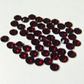 ネイル&デコパーツ。スワロフスキー シャム 50粒(SS7)290円【デコ電】【フラットバック】【ラインストーン】 【超激安】【プリザードフラワー ブリザードフ...