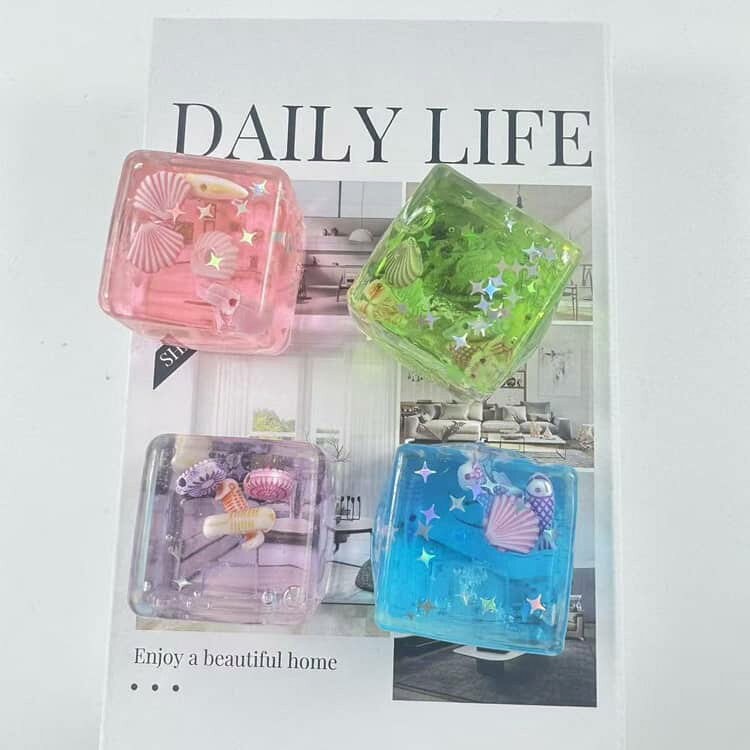 【4点セット】 スクイーズ 海 貝殻 ぷにぷに 握ってリラックス 癒し系スクイーズ 低反発 やわらかい ストレス解消 グッズ 癒し おもちゃ 触り心地 子供 大人 誕生日 握って離す やみつき 触感良 プレゼント ギフト かわいい reveland-10009298 ReveLand楽天市場店 サンプル画像3