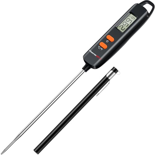 ThermoPro 温度計 料理 デジタル温度計 -50℃~300℃ 油 お肉 オーブン 天麩羅 コーヒー 揚げ物 チョコレ..
