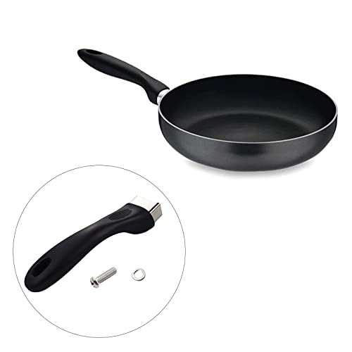 鍋の取っ手 鍋の取っ手 交換 部品 片手 ハンドル 取っ手 ハンドル ユニバーサル 交換用鍋 調理器具取っ手 調理用 ブラック