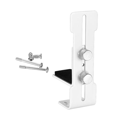 TVETE グラフィックボード 支え グラボ支え ビデオカードホルダー 垂直ブラケット メタル 金属 調整可能 6-96mm ラフィックボード ブラケット ホルダー GPU サポート ファンに取り付け ネジ付け (ホワイト)