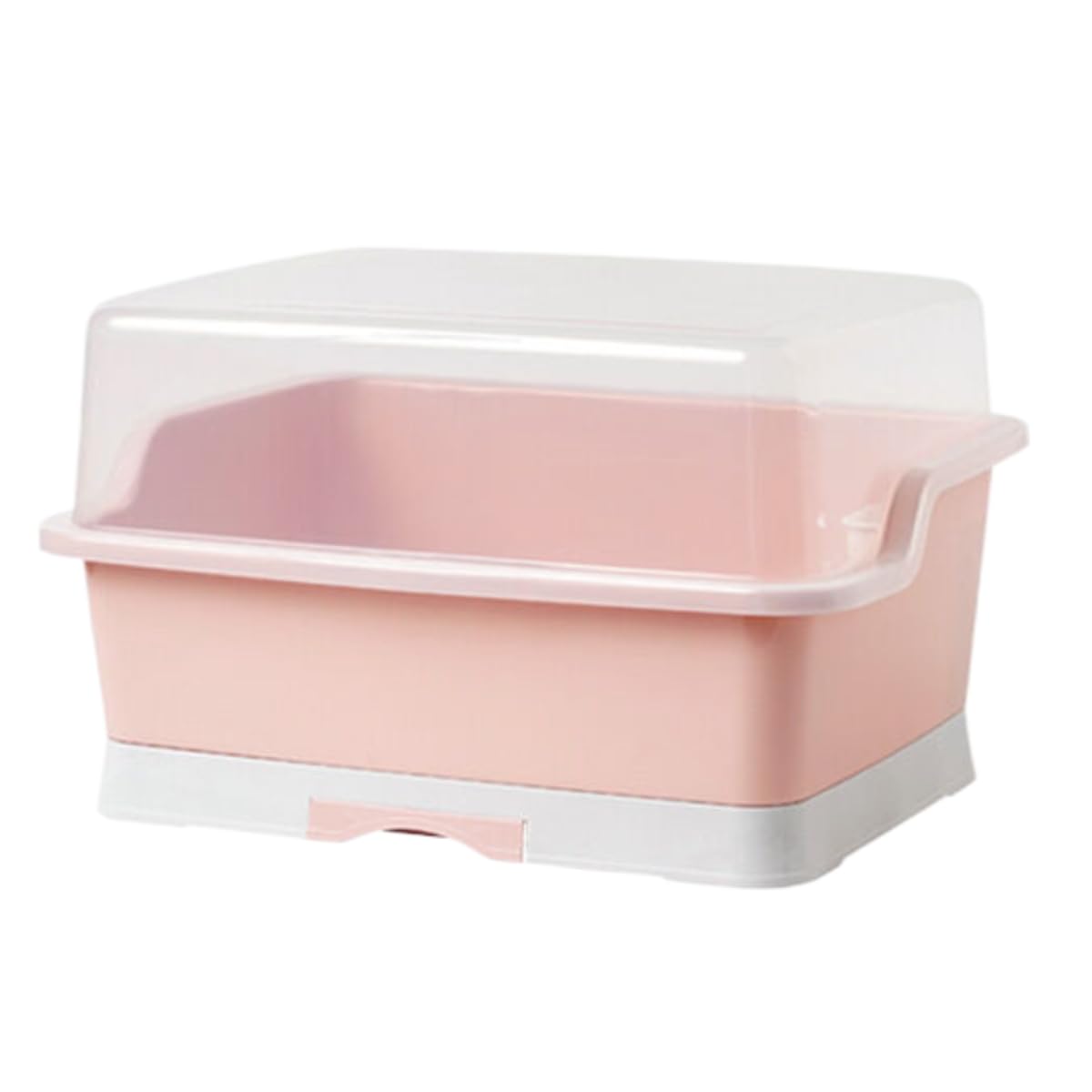 Rakuten - 食器ケース 水切りかご 食器置き 水切りラック 食器入れ 水切りラック食器収納 食器収納 食器棚 水切りトレー 大容量 取り外し可能 無菌 健康材料 社員食堂 室内キッチン 透明な蓋