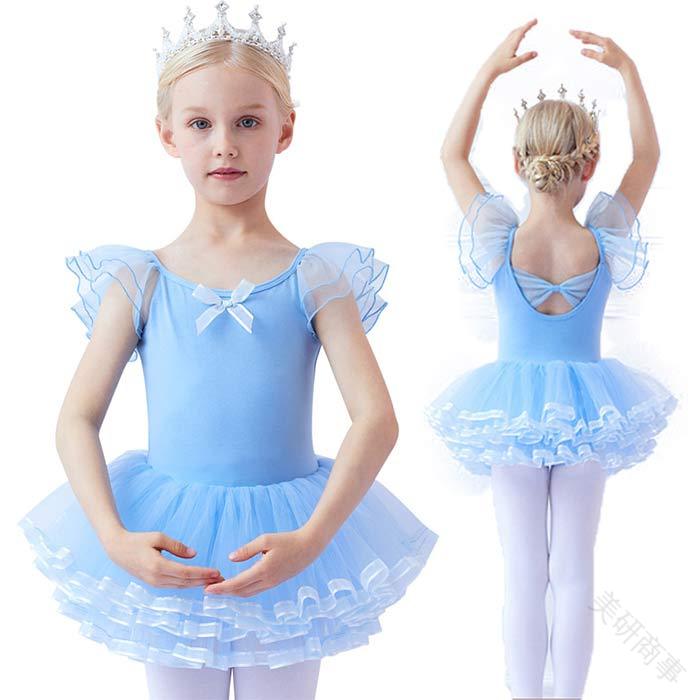 Rakuten - バレエ レオタード 子供 チュチュスカート付き バレエレオタード 体操 新体操 女の子 キッズバレエレオタード キッズ ジュニア 練習着 発表会 レッスン かわいい