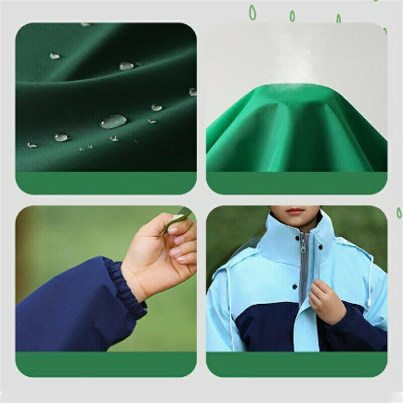 レインスーツ キッズ 上下 レインコート セパレート カッパ上下 子供 雨具 レイン...