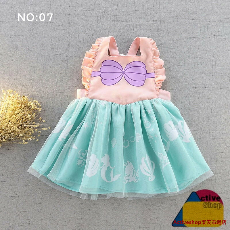 エプロンドレス ベビー ベビー服 キッズ 女の子 ワンピース ドレス プリンセス 子...