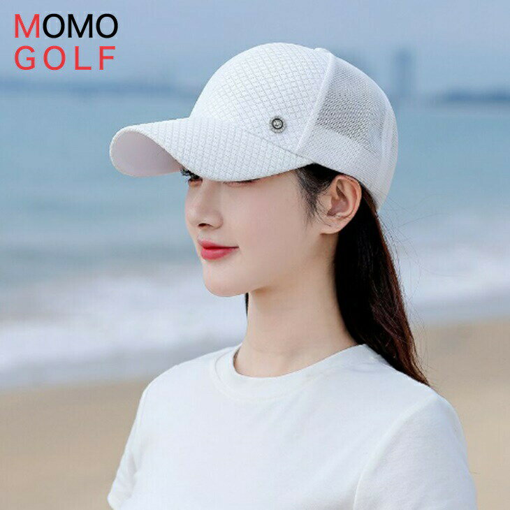 Other - ゴルフキャップ 紫外線対策キャップ 涼しいメッシュ素材 蒸れないゴルフキャップ ゴルフ女子必携 アラサーコーデ 大人ガーリー 大人カジュアル レディースゴルフコーデ