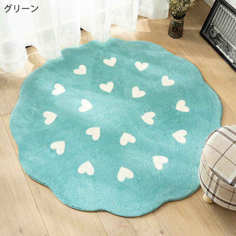 ラグ ラグマット 北欧 おしゃれ 円形 洗える 円型 丸い ひとりぐらし 絨毯 じゅうたん 吸水 ホットカーペット 床暖房対応 リビング 夏 オールシーズン 子供部屋 韓国インテリア reves-2021-10008753 田野商店楽天市場店 サンプル画像3