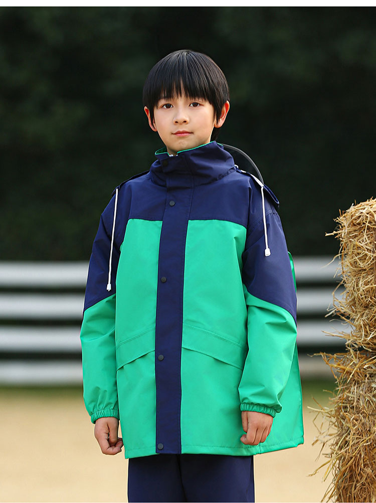 キッズ レインスーツ レインコート 子供 レインウェア 上下セット ランドセル対応 ...
