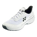 YONEX(ヨネックス) パワークッション アドアクセルジュニア GC SHTAAJG ホワイト(011) ジュニア オムニ・クレーコート用 テニスシューズ ロ...