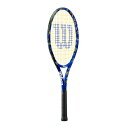 [国内正規品]Wilson(ウィルソン) MINIONS 3.0 JR 25 (ミニオンズ 3.0 ジュニア 25) 225g WR124110H 硬式テニス ジュニアラケット ガット張上済 2023年モデル