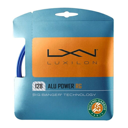 LUXILON(ルキシロン) ALU POWER 128 RG (アルパワー 128 RG) 1.28mm ブルーホワイト WR8310801128 ポリエステル 硬式テニス ストリング ガット 12.2Mパッケージ r LUXILON(ルキシロン) ALU POWER 128 RG (アルパワー 128 RG) 1.28mm ブルーホワイト WR8310801128 ポリエステル 硬式テニス ストリング ガット 12.2Mパッケージ r