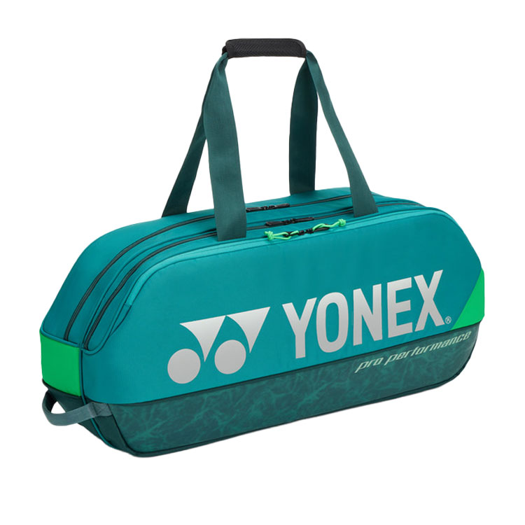 [2025年新色♪] YONEX(ヨネックス) トーナメントバッグ BAG2401W ダークグリーン ラケット2本収納 テニ..