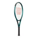 [国内正規品]Wilson(ウィルソン) BLADE 25 V9 ( ブレード 25 V9.0 ) 245g WR151610 硬式テニス ジュニアラケット ガット張上済 2024年モデル r 3