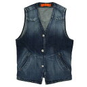 GO WEST RANCHER VEST (VINTAGE WASH)