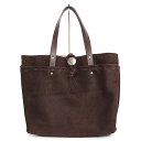 Early Morning(A[[[jO) SUEDE POCKET TOTE (uE)(XG[h)