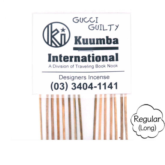 KUUMBA クンバ｜INCENSE regular GUCCI GUILTY お香 レギュラーサイズ 